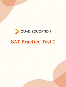 Quad Education Group Launches Full-Length SAT Practice Test to Help ...