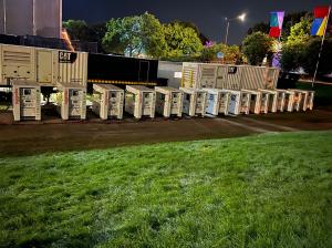 Twelve POWRBANKs helped provide clean energy to Lollapalooza's main stage