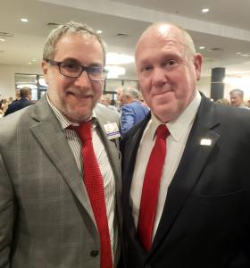 Joe Kaufman with Border Czar Tom Homan