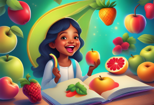 Alina Keys Launches "Funny Fruits" Coloring Book for Kids Ages 4-8
