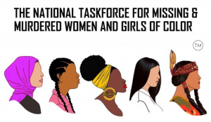 National Taskforce for Missing and Murdered Women and Girls of Color Logo