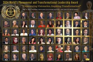 2024 World's Phenomenal & Transformational Leaders
