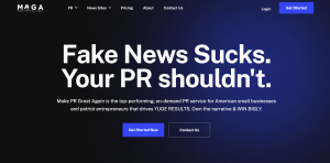 Make PR Great Again Website