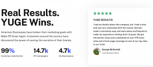 Make PR Great Again Client Stats & Review