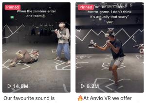 Viral EGC examples from ANVIO’s TikTok account