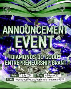 DDG Grant Announcement - Flyer