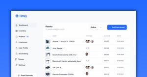 Complete overview with the Timly inventory management software
