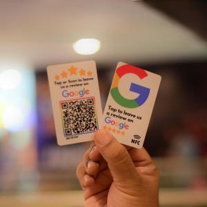 Google Review Card | Google Review QR code | Ad School | Google Rating