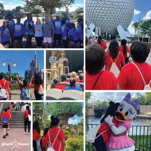 Youth Haven children and staff enjoy a special day at Disney with the Guido Family of Legno Bastone Wide Plank Flooring