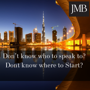 Moving your business to Dubai? JMB can help.