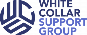 White Collar Support Group Logo