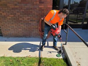 Electro Scan's SWORDFISH inspects water service lines for lead, without digging or excavation.