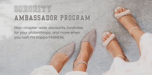 The Pashion Footwear Sorority Ambassador Program is a social commerce program powered by LoudCrowd