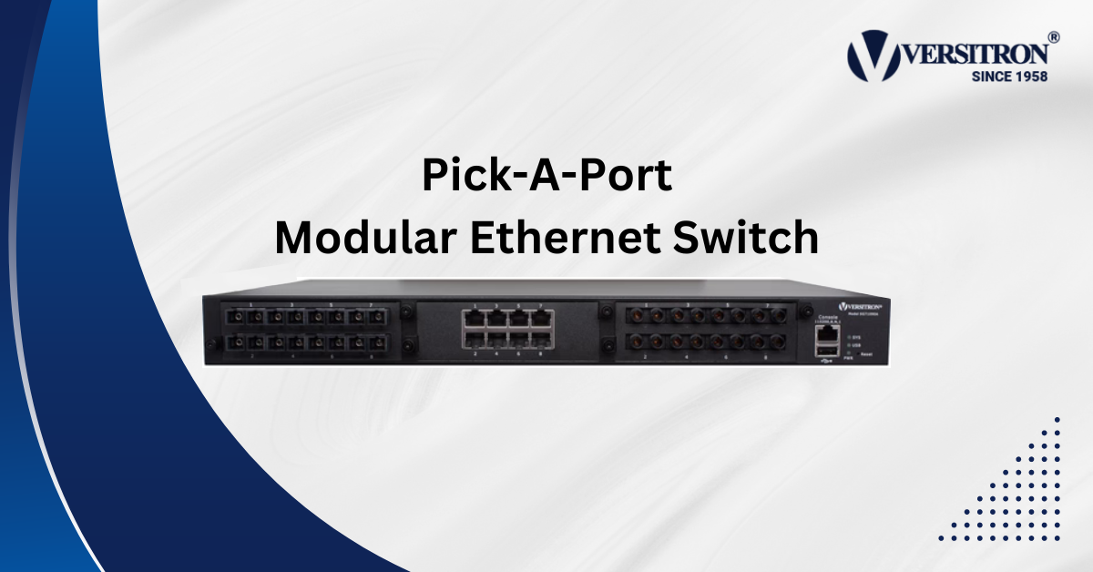 Modular Ethernet Switch Ethernet 10/100 Module, 4 X RJ45, Ingebouwde