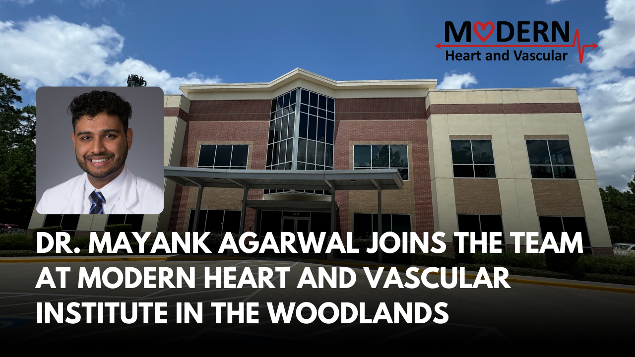 Dr Mayank Agarwal Joins The Team At Modern Heart And Vascular