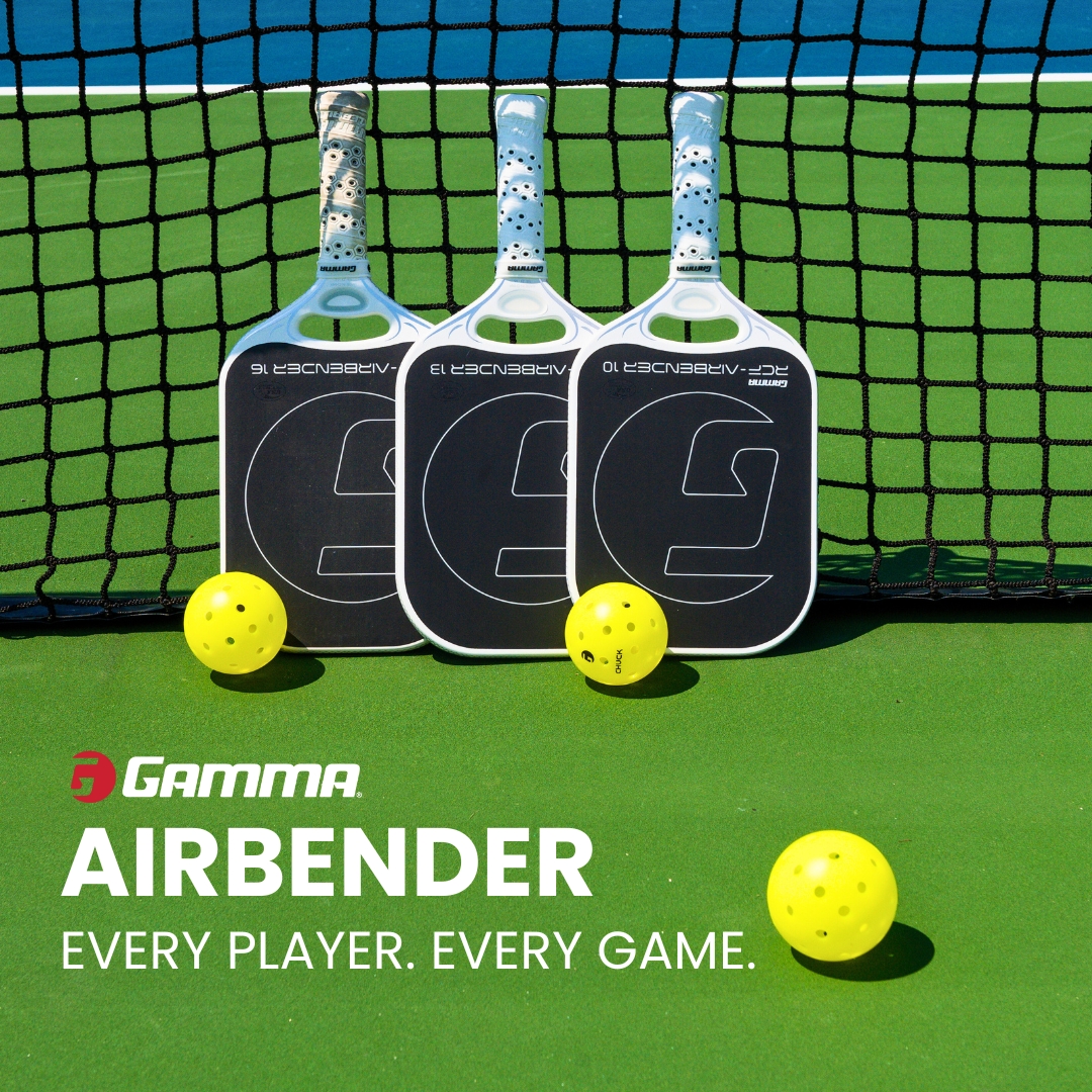 Gamma RCF-AIRBENDER 16 テニスラケット GAMMA RCF Airbender 13 Carbon Fiber Pickleball Paddle