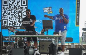 Urban Trivia Live performs at The BFF Cookout