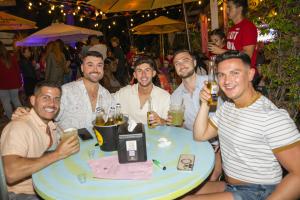 Friends & family enjoying Mexican Independence Celebration at La Mexicana Taco Bar