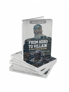 stack of book Hero to villain Jose Pereira