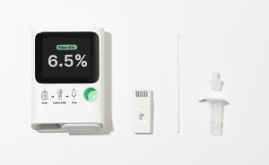at-home, portable a1c meter, microfluidic technology