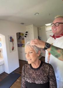 Jamie Lee Curtis and Sean James_Sept_2024