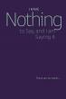 Artist Landry Butler Marks One Year of ‛I Have Nothing to Say, and I Am Saying It’ with a Call for Quiet Reflection