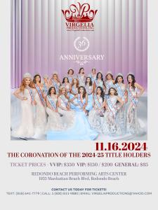 Virgelia Productions Celebrates 36th Anniversary with Coronation of 2024-25 Title Holders