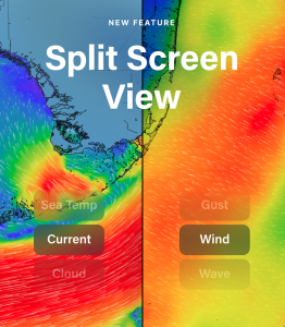 PredictWind Introduces New Split Screen Map Feature