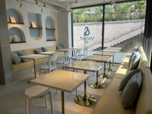 The Interior of & Yogurt
