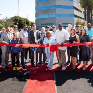 Carson Supercharger Station Dedication Ceremony 2024