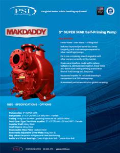 Process Solutions International Makdaddy Self-Primming Pumps