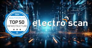 Electro Scan Inc. selected to the prestigious Builtworld 2024 Infrastructure Top 50 List.