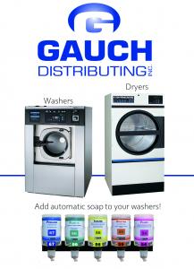 Offering top of the line commercial laundry equipment and chemicals too!