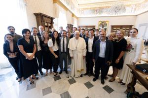 Pope Francis with world renowned leaders