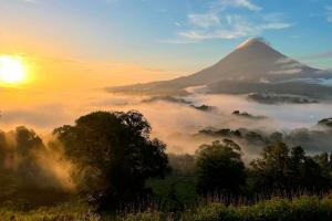 Arenal Volcano and Lace Arenal, just 15 min drive from La Fortuna.