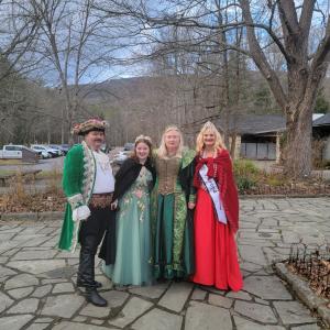 Gatlinburgh Tenn Fantasy of Lights parade