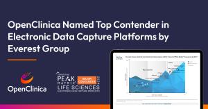 OpenClinica Named Top Contender in PEAK Matrix Assessment