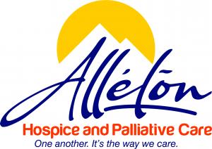The logo for Allelon Hospice and Palliative Care