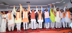 Mr. Subhash Kalsana with CM Nayab Saini