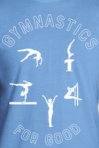 12 Year Old Tween Grips & Flips, works on Girls Design Tomorrow program; she designed Gymnastics Tee for her community www.GymnasticsforGood.com