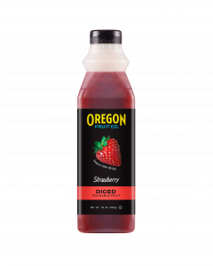 Bottle Image of Oregon Fruit Shelf Stable Strawberry Diced Pourable Fruit