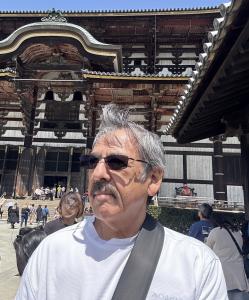 Tim Trainer in Nara, Japan