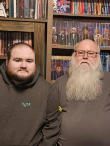 William (Left) & Lee (Right) pose with their collection.