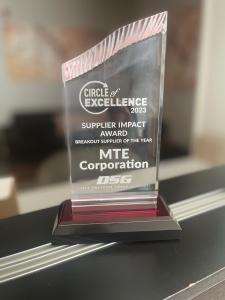 MTE - Breakout Supplier of the Year Award