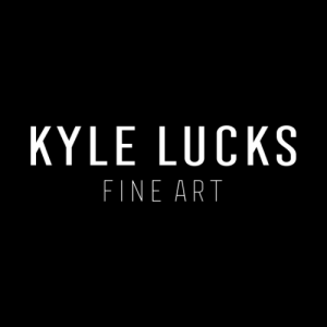 Kyle Lucks Fine Art Logo on Black