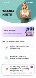 Eat Beat Weekly Diary
