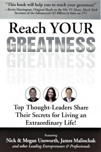 Book Cover - Reach Your Greatness (Nick, Megan & James)