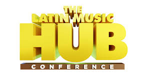 The Latin Music Hub logo featuring vibrant colors and modern design, symbolizing the convergence of music, entertainment, and industry professionals.