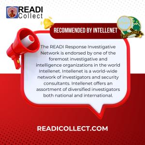 Readi Collect Endorsement by Intellenet