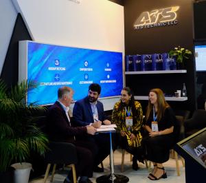 ATS Technic and VHR signing of the MOU at MRO Europe 2024
